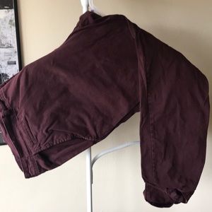 American Eagle Maroon Jeans!